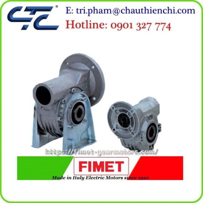 Hộp số giảm tốc FIMET phân phối tại Việt Nam