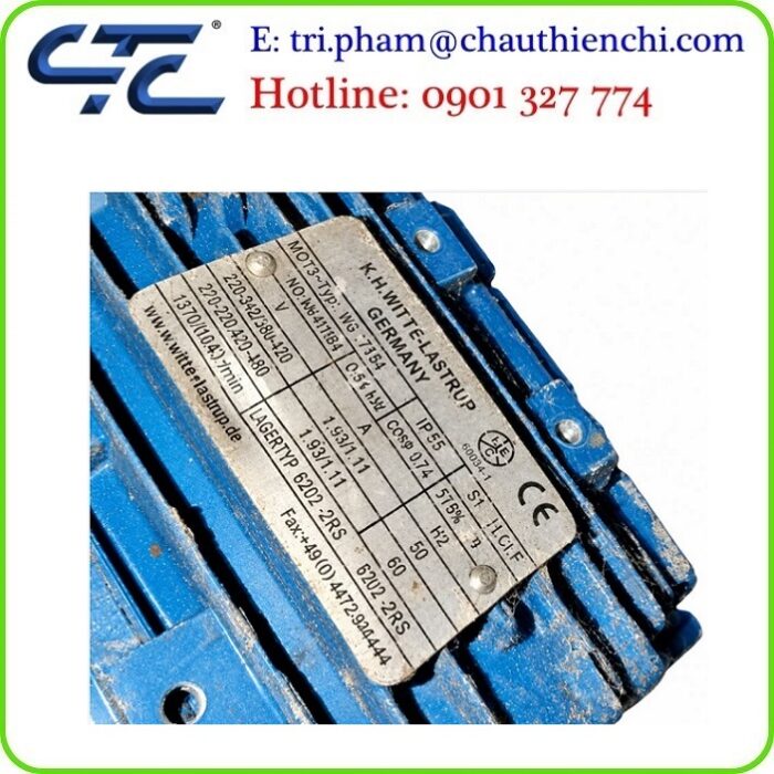 Động cơ 3 pha Witte WG 071B4